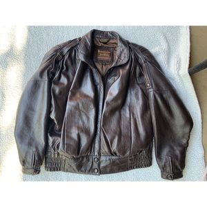 JEAN PIERRE Vintage Genuine Leather Jacket